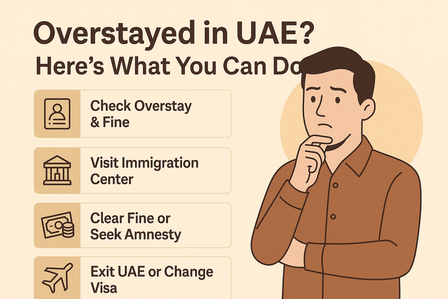 Overstayed in UAE? Here’s What You Can Do